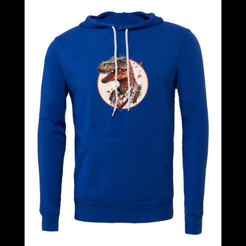 Dinosaur Gentleman Bella canvas hoodie 3719